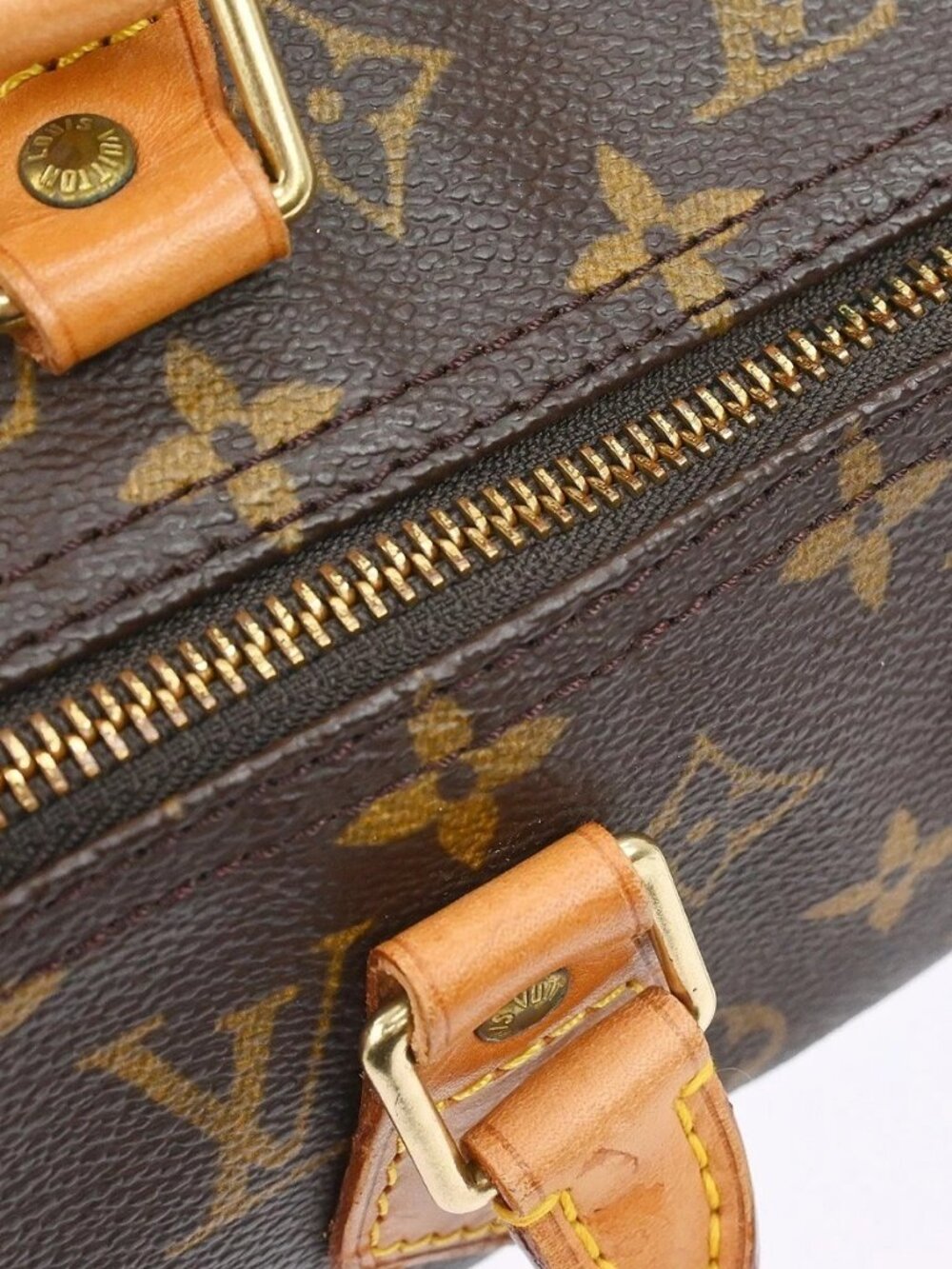 Best03 LOUIS VUITTON MONOGRAM SPEEDY 40 DUFFLE HANDBAG - Picture 10 of 15